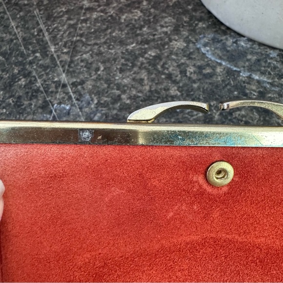 Vintage Burnt Orange Tilly Wallet - Picture 5 of 6